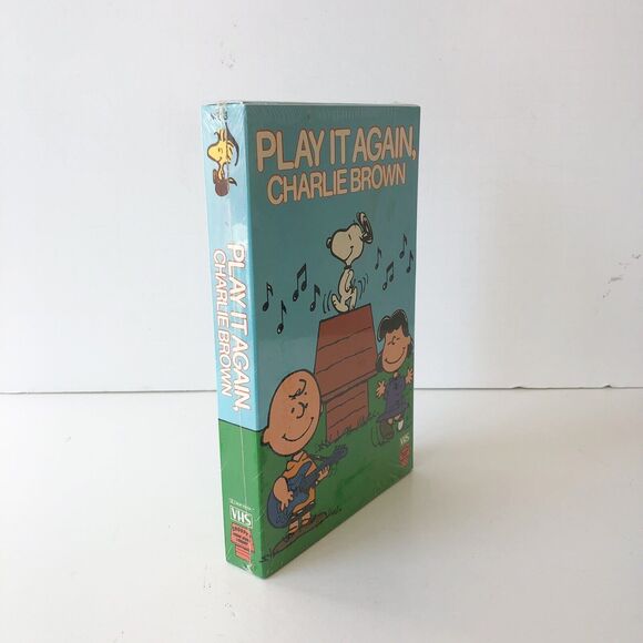 Play It Again, Charlie Brown (VHS) 1984 Peanuts Brand New Sealed Rare OOP - Picture 5 of 5